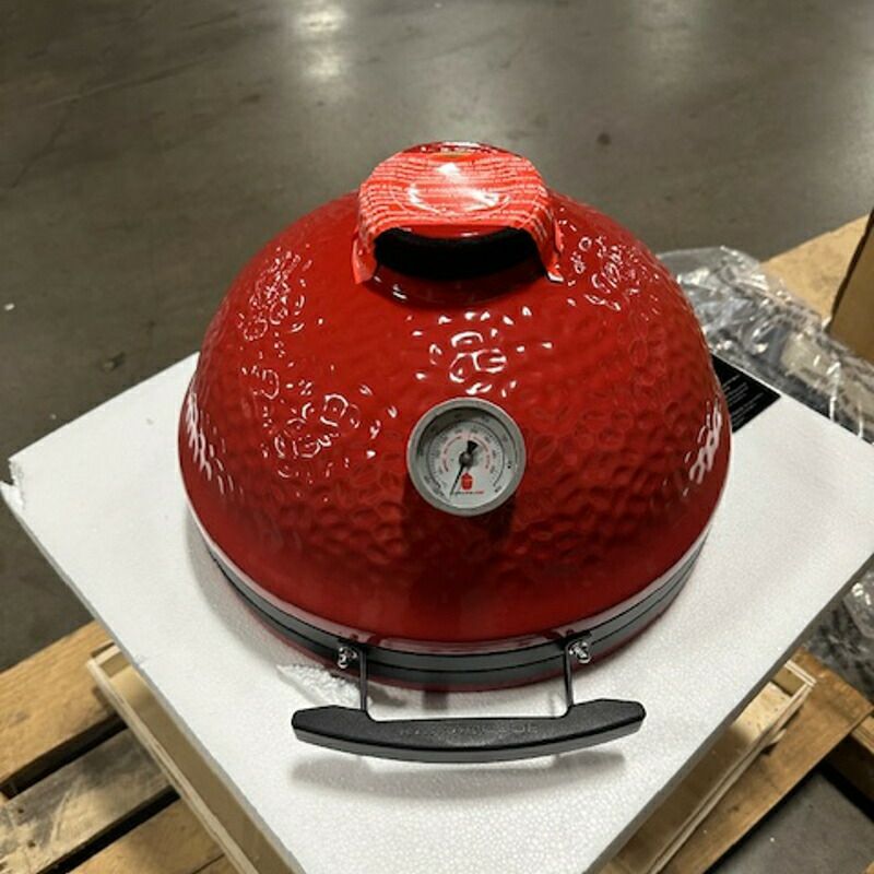 セラミックグリルポータブルスタンド付カマドジョージュニアKAMADOJOEJR.WITHCASTIRONSTAND