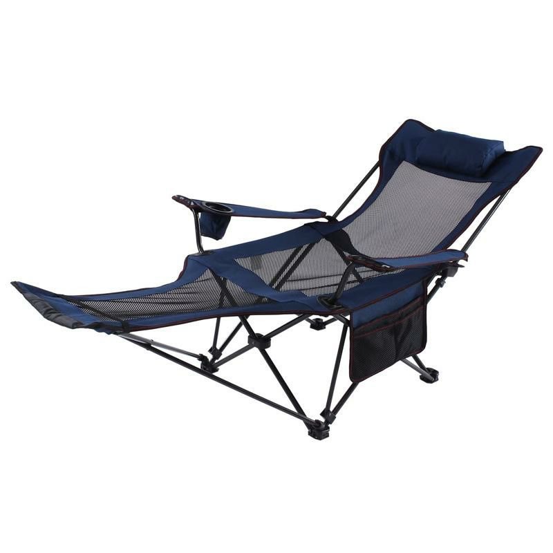 折りたたみラウンジチェアリクライニング椅子アウトドアキャンプSeatopiaCampingReclinercampingLoungeChair,BackpackingFoldingChairwithHeadrest,FootrestandStorageBagforOutdoorCamping,BBQ,300lbsWeightCapacity