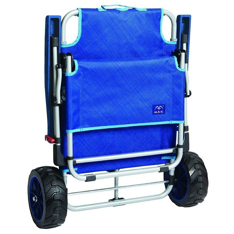 2-in-1カート折りたたみ椅子ビーチラウンジチェアタイヤアウトドアキャンプMacSports2-in-1OutdoorBeachCart+FoldingLoungeChairw/Lock|Tanning,Sunbathing,Lounging,Pool,Backyard,Porch|Portable,CollapsiblewithAll-TerrainWheels