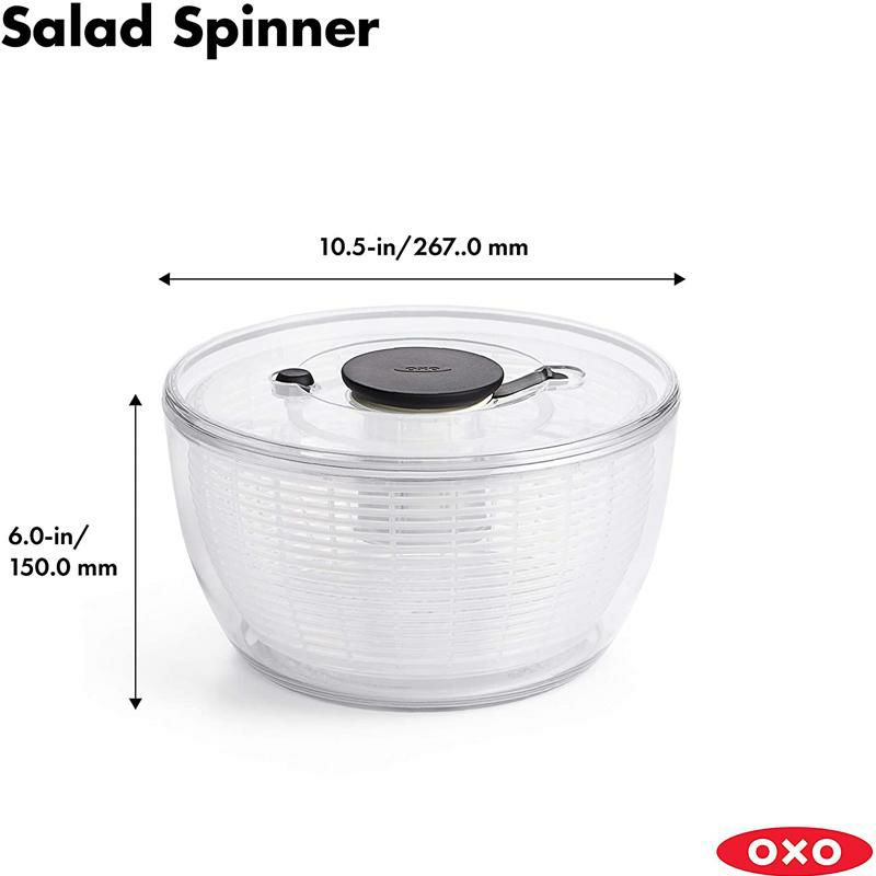 サラダスピナーラージ大きいオクソーOXOGoodGripsLargeSaladSpinner-6.22Qt.