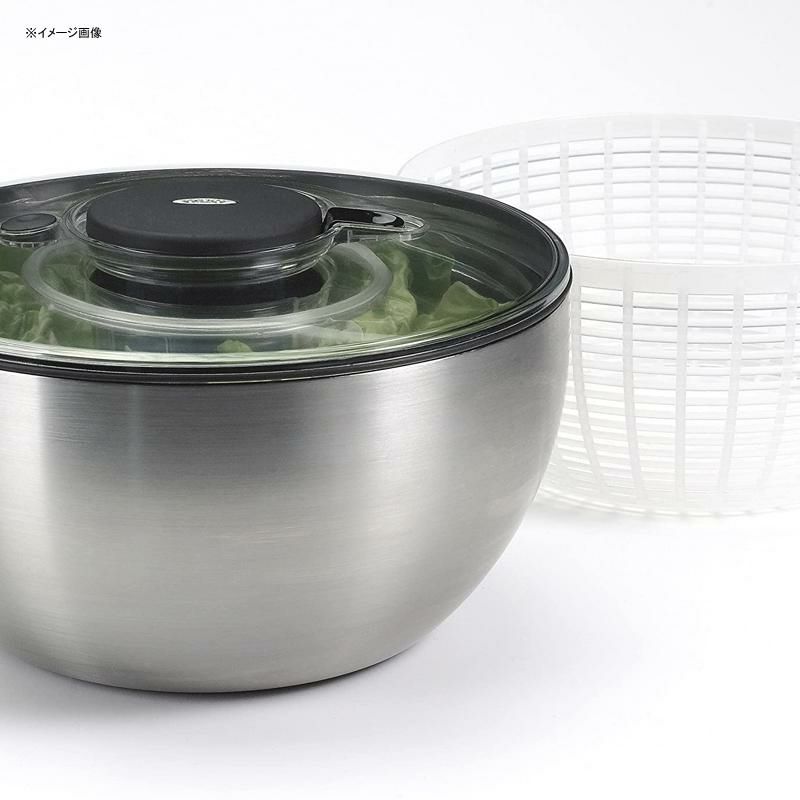 サラダスピナーステンレスオクソーOXOStainlessSteelSaladSpinner