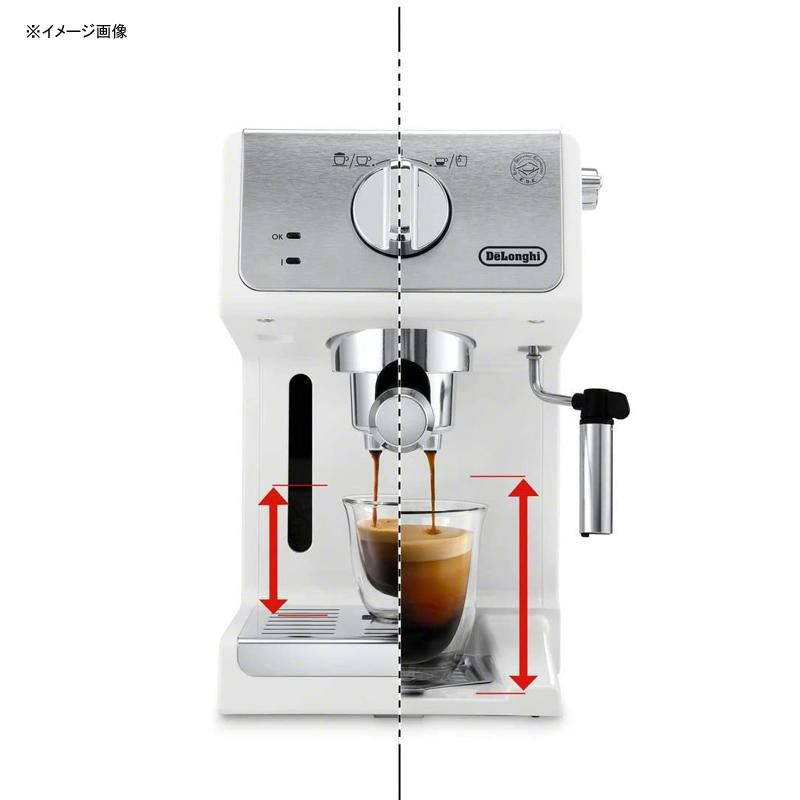 エスプレッソマシンカプチーノシステムデロンギDe'LonghiECP3220W15BarEspressoMachinewithwithAdvancedCappuccinoSystem家電