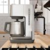 コーヒーメーカー10カップステンレスタイマー機能GE10-CupStainlessSteelDripCoffeeMakerwithThermalCarafe家電