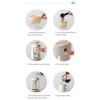 ドリップコーヒーメーカードリッパー2カップ自動停止OCEANRICHAutomaticCoffeeMachineDripMaker，HomeCoffeeMakerDripCoffeePotFilter(CR8350AD,Black)家電