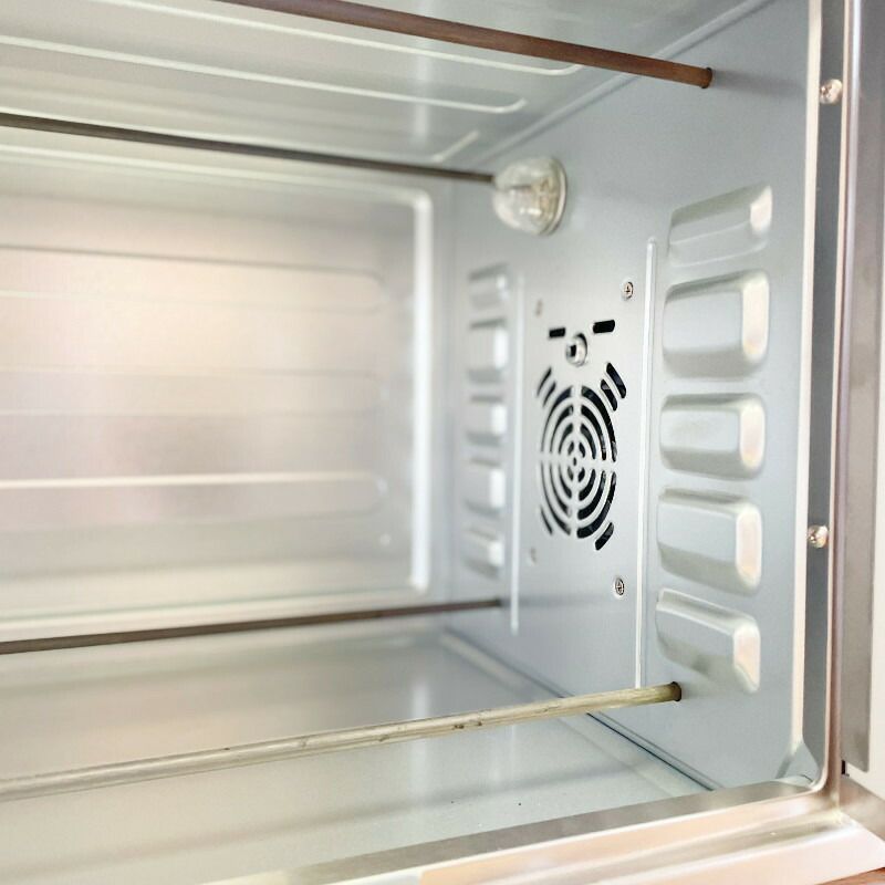 コンベクションオーブン45L大容量フレンチドアステンレス庫内幅39cmロティサリーEliteGourmetETO-4510MDoubleFrenchDoorCountertopConvectionToasterOven,BakeBroilToastRotisserieKeepWarm2Racks,45L,StainlessSteel&Black家電