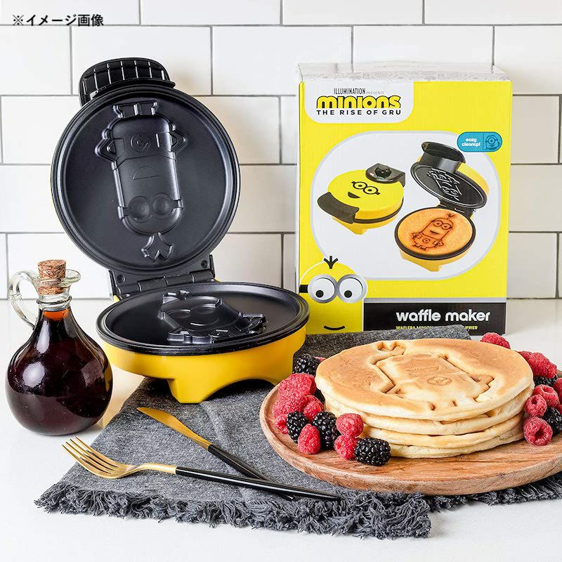 ワッフルメーカーミニオンズケビンUncannyBrandsMinionsKevinWaffleMaker家電