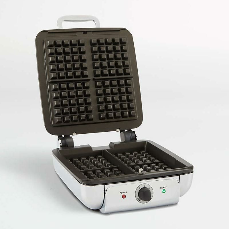 ワッフルメーカー4枚焼プレート取り外しステンレスオールクラッドAll-Clad4-SliceStainlessSteelWaffleMakerwithRemovablePlatesWD822D51家電