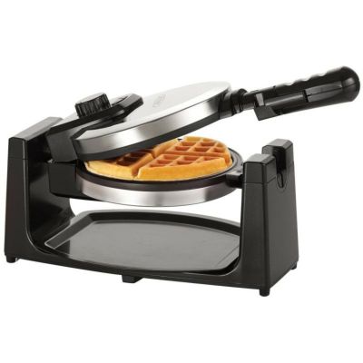 家庭用 ワッフルメーカー ノンスティック加工 フリップ式 PFOAフリー ベラ BELLA Classic Rotating Non-Stick Belgian Waffle Maker, Perfect 1