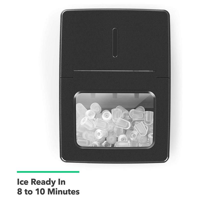 アイスメーカー製氷機家庭用VremiCountertopIceMaker-IceCubesReadyin9Minutes-Makes26PoundsIcein24hrs家電