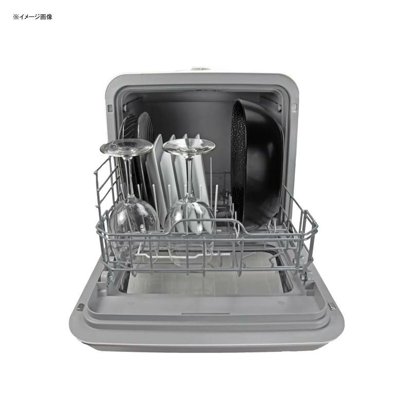 タンク式食洗機食器洗い工事不要MiniCountertopDishwasherinWhitewith3-PlaceSettingCapacity家電