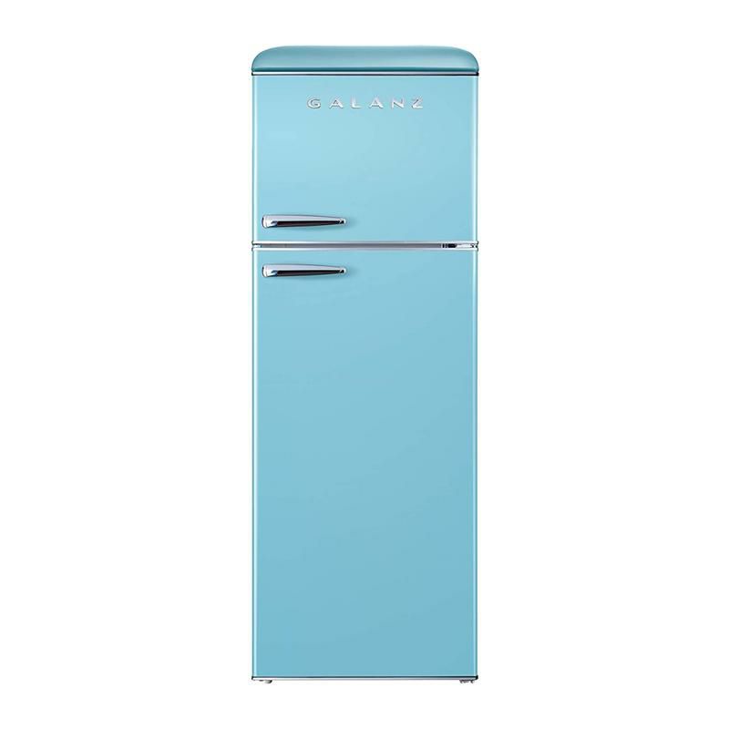 冷蔵庫冷凍庫340L2ドアレトロGalanzGLR12TRetroTopMountRefrigerator,12.0CuFt家電