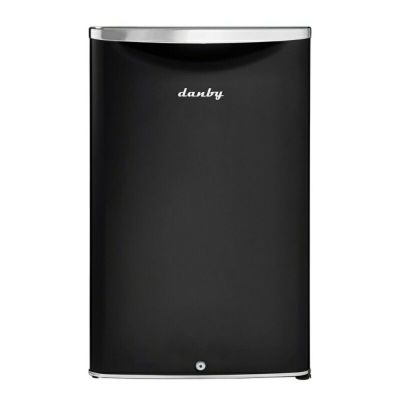 冷蔵庫 124L 1ドア ダンビー 鍵付き Danby DAR044A6MDB-6 4.4 Cu.Ft. Mini Fridge, Compact Refrigerator For Bedroom, Living Room, Bar, Dorm, Kitchen, Office, E-Star Rated with Door Lock 家電
