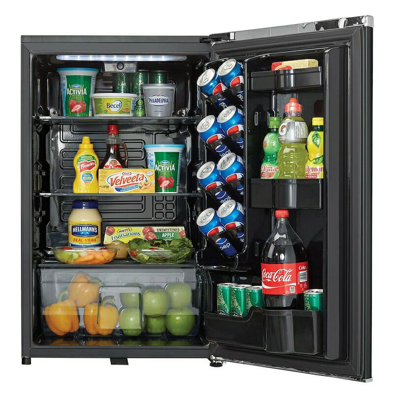 冷蔵庫124L1ドアダンビー鍵付きDanbyDAR044A6MDB-64.4Cu.Ft.MiniFridge,CompactRefrigeratorForBedroom,LivingRoom,Bar,Dorm,Kitchen,Office,E-StarRatedwithDoorLock家電