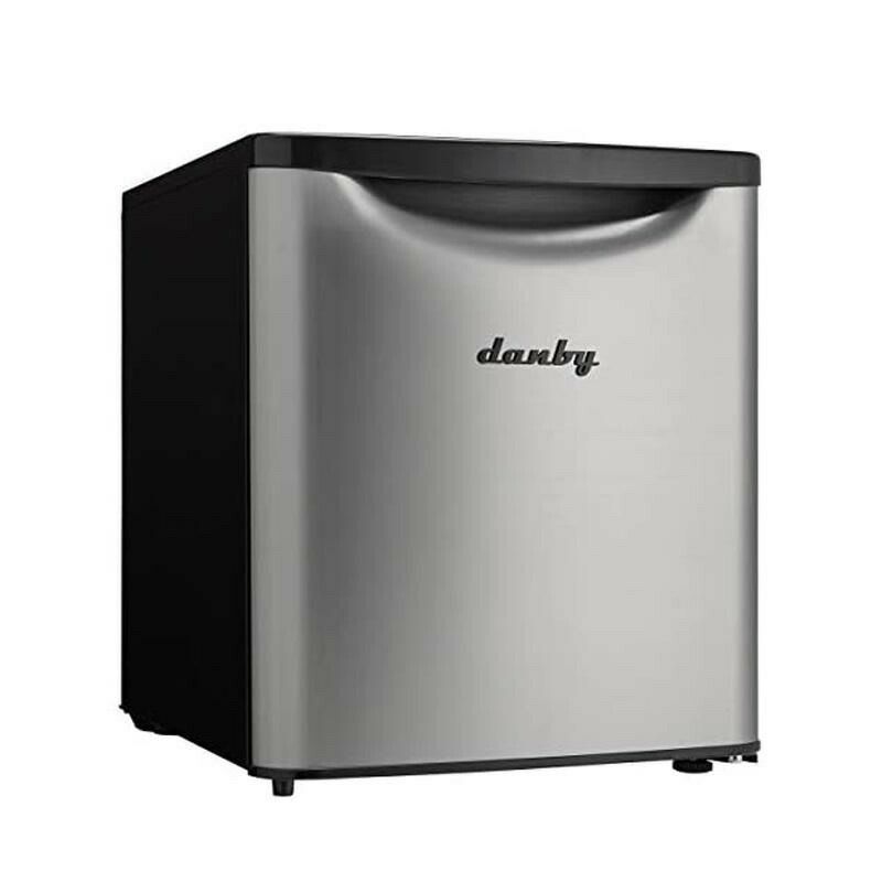 冷蔵庫49LコンパクトダンビーDanbyDAR017A3BSLDB-61.7Cu.Ft.MiniFridge,CompactCountertopRefrigeratorForBedroom,LivingRoom,Kitchen,Office,Desk,E-StarRatedInFingerprintFreeStainlessFinish家電