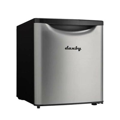 冷蔵庫 49L コンパクト ダンビー Danby DAR017A3BSLDB-6 1.7 Cu.Ft. Mini Fridge, Compact Countertop Refrigerator For Bedroom, Living Room, Kitchen, Office, Desk, E-Star Rated In Fingerprint Free Stainless