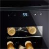 ワインクーラー6本ガラスドアLED照明WineEnthusiast6-BottleWineCooler家電