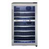 ワインクーラー38本デュアルゾーン温度制御ステンレスガラスドアダンビーDanbyDesignerDWC040A3BSSDD38BottleDualTemperatureCompactLEDLightRefrigeratorWineCooler,StainlessSteel家電