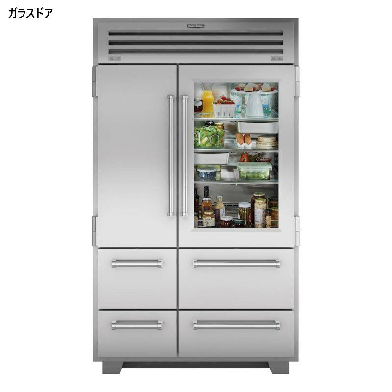 冷蔵庫自動製氷機ビルトイン860Lステンレス幅122cmSub-ZeroBuilt-In48InchCounterDepthSmartRefrigeratorwith30.4Cu.Ft.TotalCapacity,AirPurificationSystem,AdvancedTemperatureControl,AutomaticIceMakerPRO4850G/PRO4850