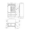 冷蔵庫自動製氷機ビルトイン860Lステンレス幅122cmSub-ZeroBuilt-In48InchCounterDepthSmartRefrigeratorwith30.4Cu.Ft.TotalCapacity,AirPurificationSystem,AdvancedTemperatureControl,AutomaticIceMakerPRO4850G/PRO4850