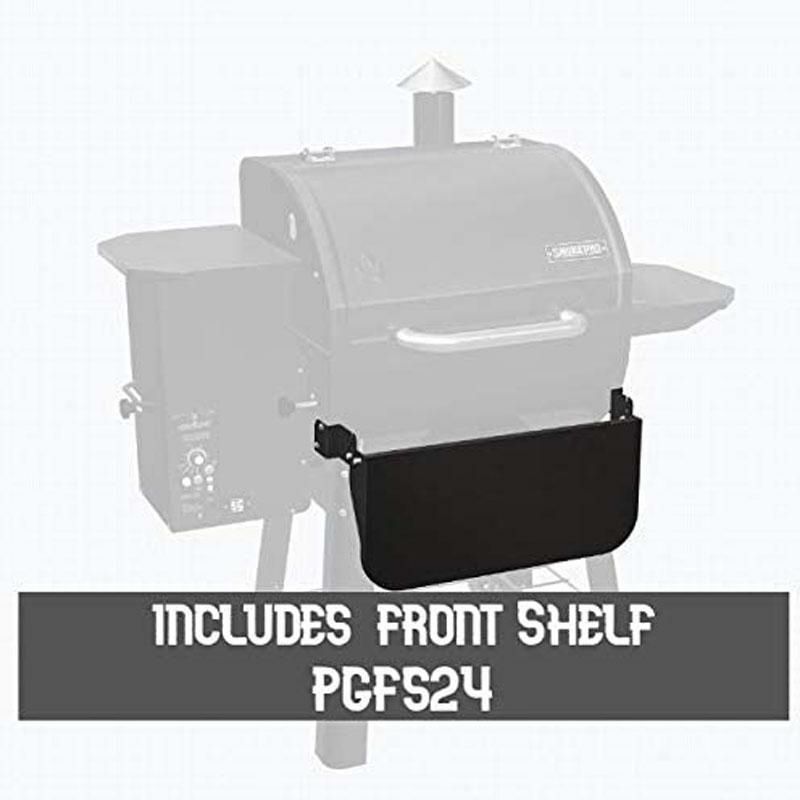 安い割引 ペレットグリル 燻製機 デジタル スモーカー PID  Camp Chef PG24MZG SmokePro Slide  Smoker with Fold Down Front Shelf Wood Pellet Grill, Pack of 1, Black 家電 