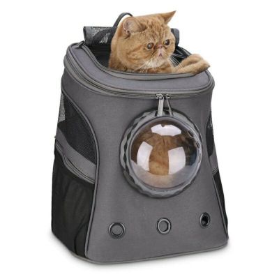 キャットバックパック大きいネコが入るカバンバッグ一緒にお出かけLOLLIMEOWLargeCatBackpackCarrierwithBubble,PetBackpackforLargeCats