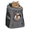 キャットバックパック大きいネコが入るカバンバッグ一緒にお出かけLOLLIMEOWLargeCatBackpackCarrierwithBubble,PetBackpackforLargeCats