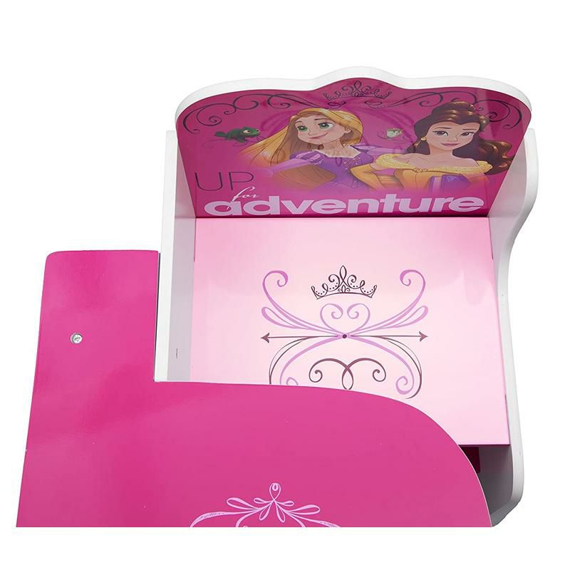 子供用デスクチェアーディズニープリンセス机椅子幼児DeltaChildrenChairDeskwithStorageBin,DisneyPrincess