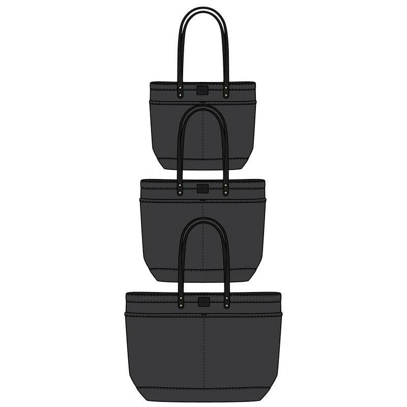 ジッパートートアメリカ製レザーストラップブラック黒コットンツイルバッグARTIFACTBlackTwillZipperTotew/LeatherStraps