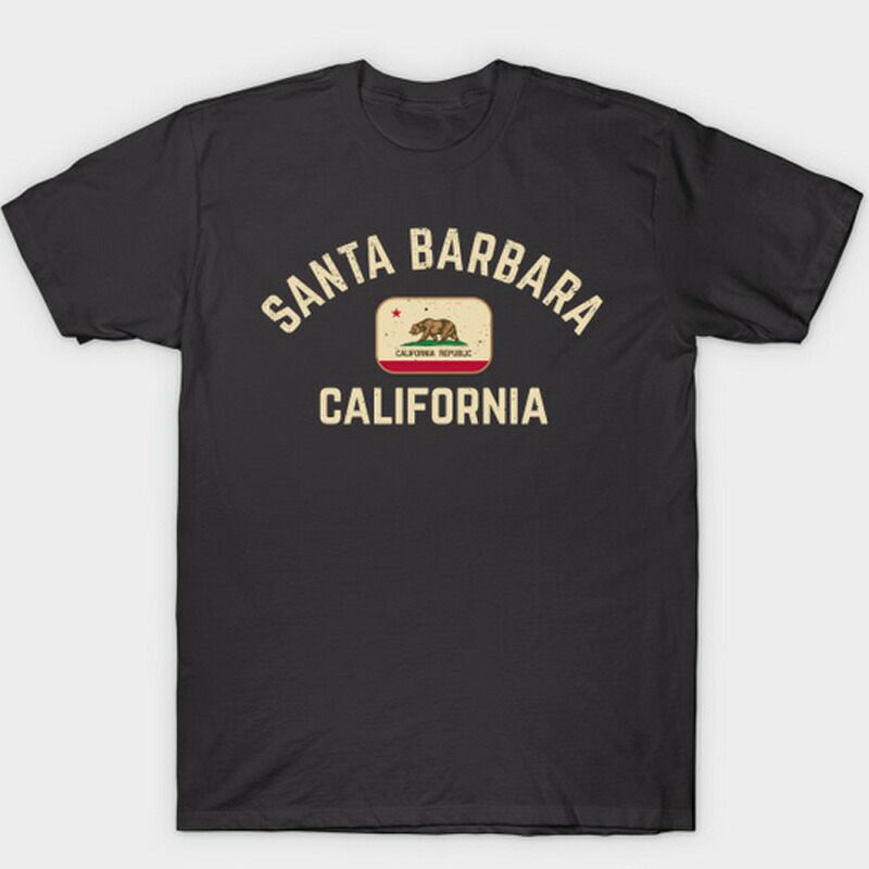 TシャツサンタバーバラカリフォルニアカリフォルニアベアーアメリカTEEPUBLICSantaBarbaraCaliforniaClassicT-Shirt