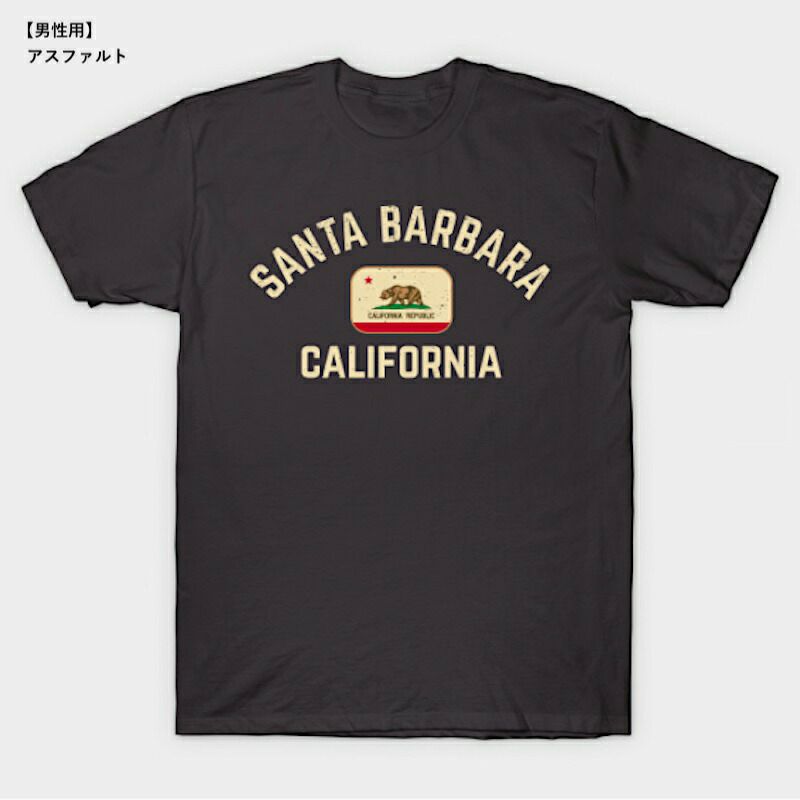 TシャツサンタバーバラカリフォルニアカリフォルニアベアーアメリカTEEPUBLICSantaBarbaraCaliforniaClassicT-Shirt