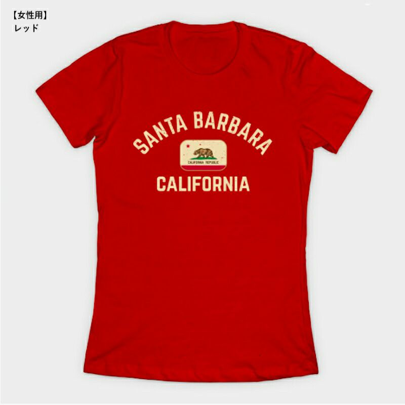 TシャツサンタバーバラカリフォルニアカリフォルニアベアーアメリカTEEPUBLICSantaBarbaraCaliforniaClassicT-Shirt