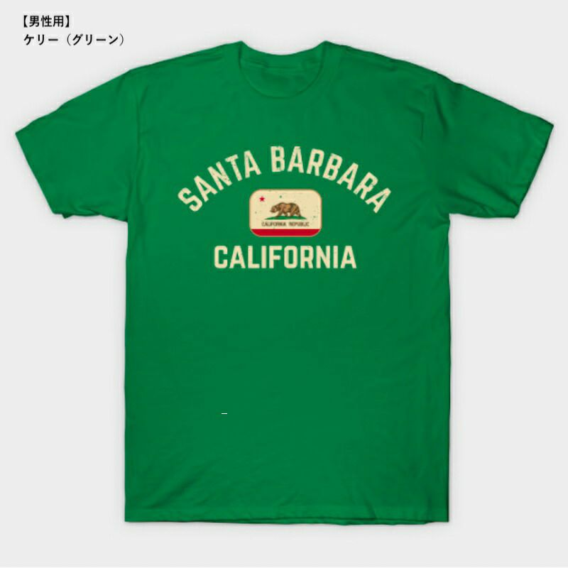 TシャツサンタバーバラカリフォルニアカリフォルニアベアーアメリカTEEPUBLICSantaBarbaraCaliforniaClassicT-Shirt