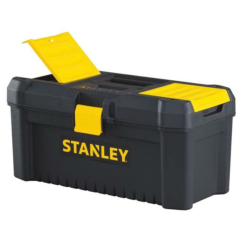 スタンレーツールボックス工具箱41cmStanleyToolsandConsumerStorageSTST16331StanleyEssentialToolbox,16",Black/Yellow