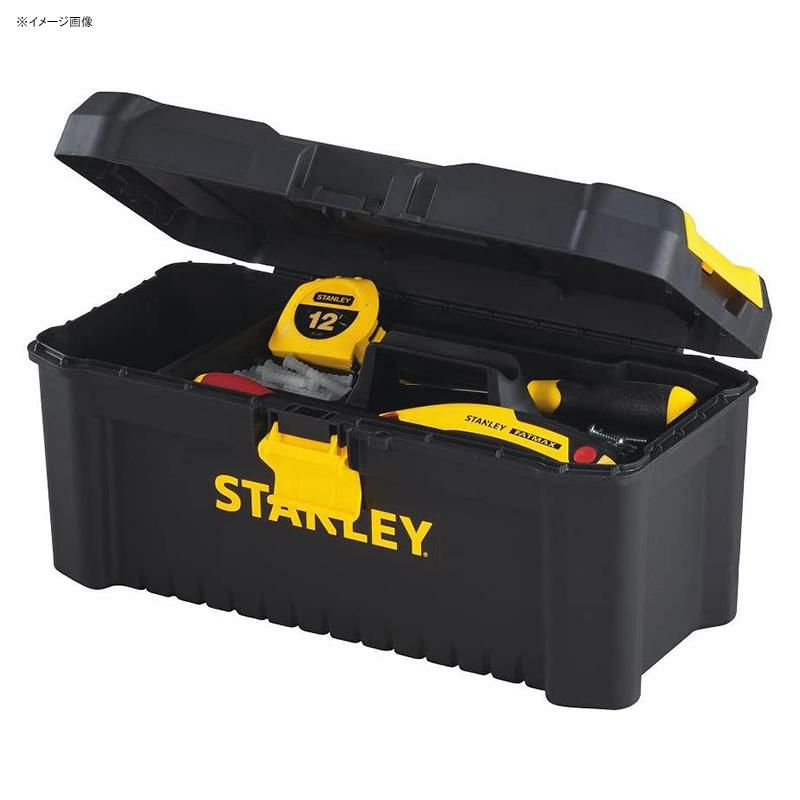 スタンレーツールボックス工具箱41cmStanleyToolsandConsumerStorageSTST16331StanleyEssentialToolbox,16",Black/Yellow