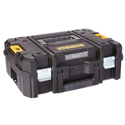 デウォルト ツールボックス 工具箱 DEWALT Tool Box, TSTAK II, Flat Top (DWST17807)