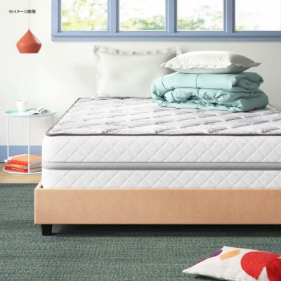 マットレス スプリング ポケットコイル 厚さ30cm Wayfair Sleep 12