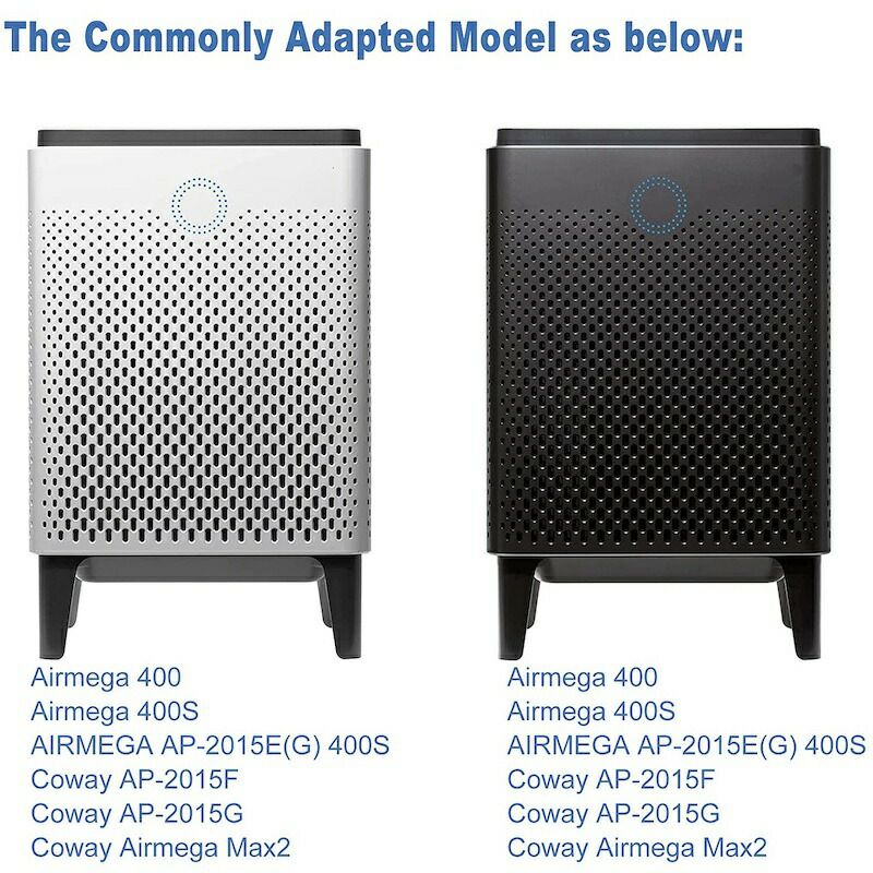 Coway空気清浄器用交換フィルター2枚セットAirmegaMax2HEPAパーツ部品AIRMEGAMax2AirPurifierReplacementFilterSetfor400/400SLaukowind(2Pack)