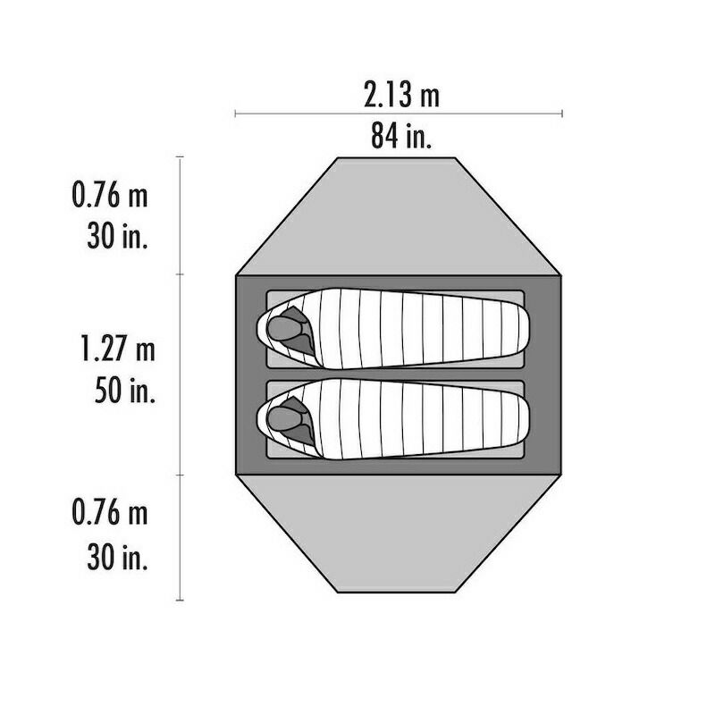 テント2人用軽量防水組み立て簡単MSRElixir2-PersonLightweightBackpackingTent