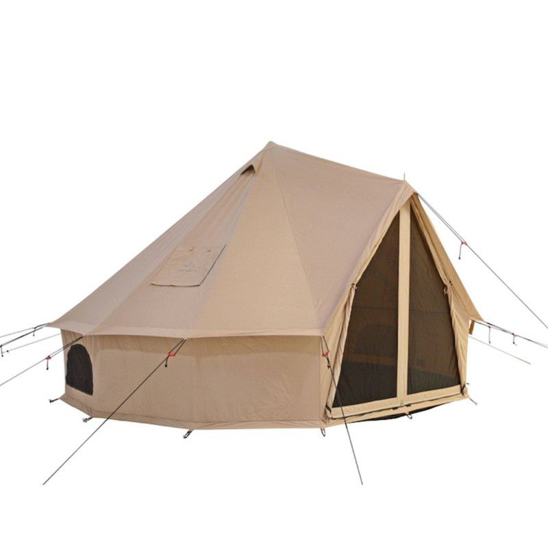 ベルテント防水キャンバスキャンプアウトドアHappybuyBellTent10-12PersonsCanvasTent4-SeasonYurtTentsforCampingWaterproofforFamilyCampingOutdoorHunting(9.84ft/13.1ft/16.4ft/19.7ft/23ft)