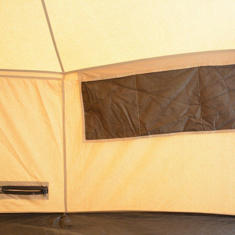 ベルテント防水キャンバスキャンプアウトドアHappybuyBellTent10-12PersonsCanvasTent4-SeasonYurtTentsforCampingWaterproofforFamilyCampingOutdoorHunting(9.84ft/13.1ft/16.4ft/19.7ft/23ft)