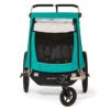 バーレーサイクルトレーラー2人乗り手押し可サスペンション付自転車用ベビーカーアンコールBurleyEncoreXKIDBIKETRAILERS