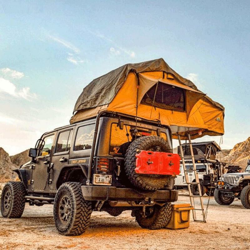 ルーフトップテント車上3人用アウトドアキャンプTUFFSTUFF"RANGER"OVERLANDROOFTOPTENT&ANNEXROOM,3PERSON