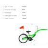 トレイルバイクトレイラーバイク折りたたみ式20