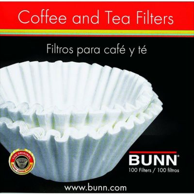 BUNN 10カップ 12カップ コーヒーメーカー用 ペーパーフィルター ホワイト 300枚セット BUNN Coffee Filters, 10/12-Cup Size White