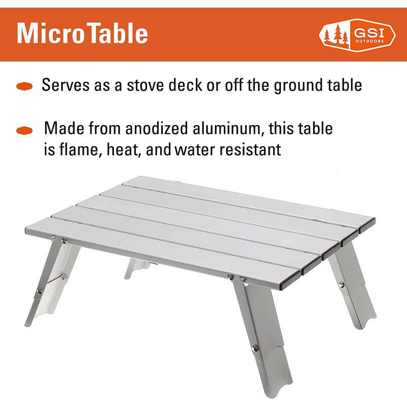 超軽量コンパクト折りたたみ式テーブルGSIOutdoorsMultipurposeTable