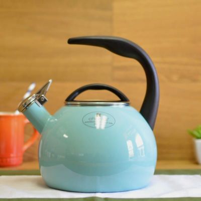 笛吹きケトルやかん1.7LIH対応クラシックインディゴブルードイツ製のハーモニカChantalStainlessClassicTeakettle37-18SBI