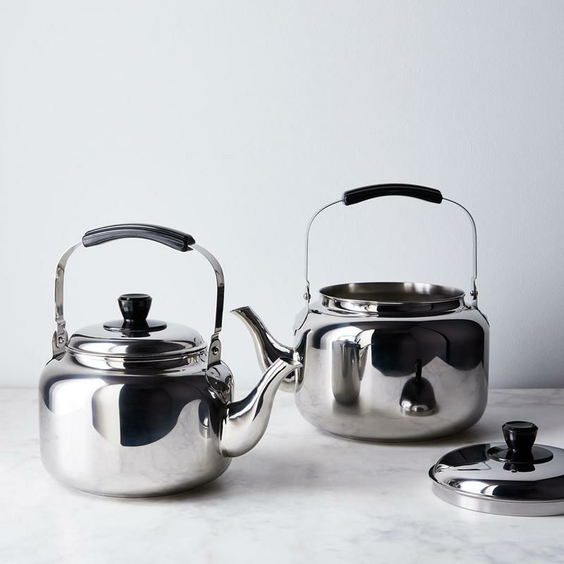 ステンレスケトルやかんデメイエレDemeyereRestoStainlessSteelTeaKettle