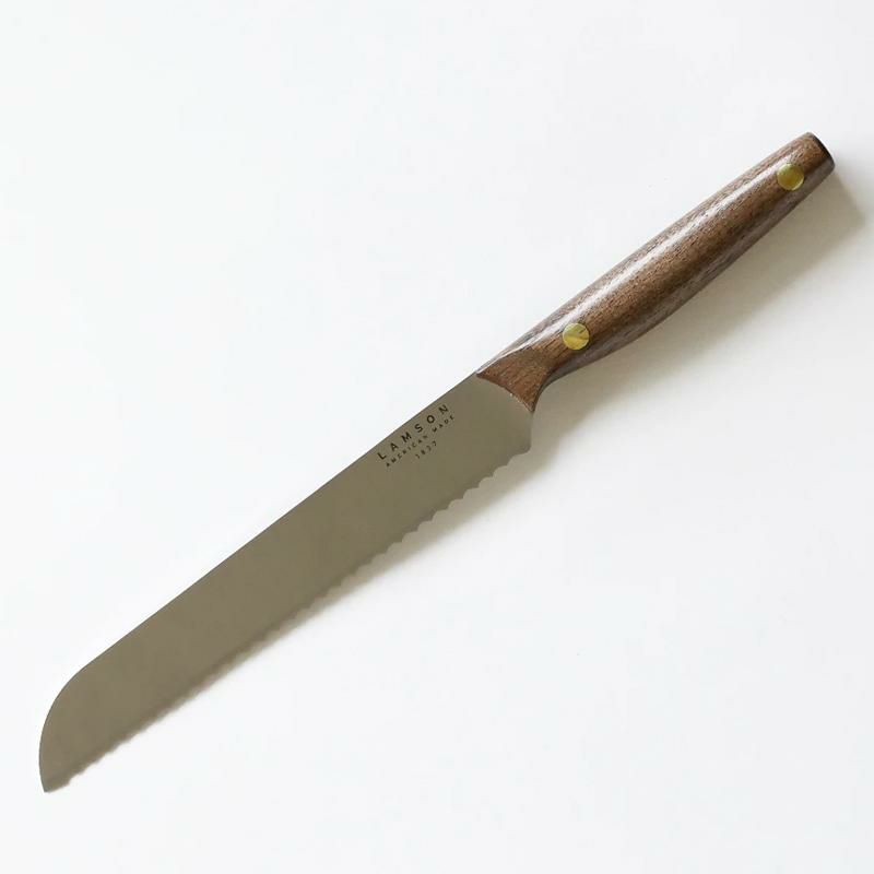 パン切り包丁カーボンナイフ20cmウォルナットアメリカ製LAMSON8"VintageBreadKnife