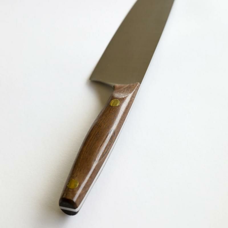 シェフナイフカーボン包丁20cmウォルナットアメリカ製LAMSON8"VintageChefKnife