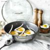 目玉焼きリング4個セットBPAフリーウイリアムズ・ソノマWilliamsSonomaNonstickEggFryRings,Setof4